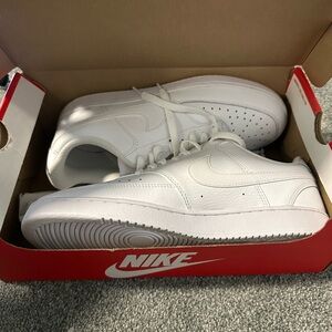 Nike Men's All-White Sneakers